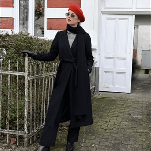 EUC red wool blend beret - Picture 10 of 10